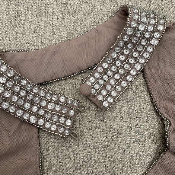 ASOS DESIGN Halter Neck Wrap Embellished Body Suit Top✨ - Picture 8 of 13